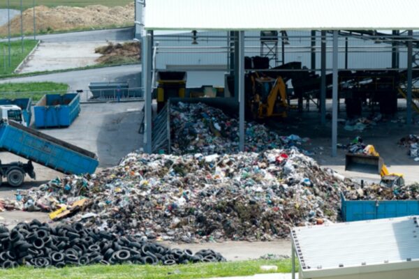 image of waste recycling site